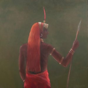 Samburu, 2012 (akryl på lærred)